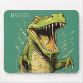 Individuelle Name Crocodile Mousepad (Vorne)