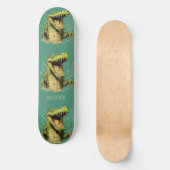Individuelle Name Crocodile Skateboard (Vorderseite)