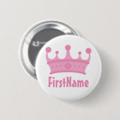 Individuelle Name Crown Button (Vorne & Hinten)
