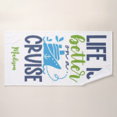 Individuelle Name Cruise Badehandtuch (Badehandtuch)