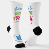 Individuelle Name Cruise Drinks Socken (Gewinkelt)