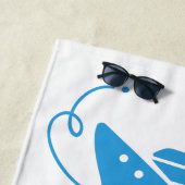 Individuelle Name Cruise Drinks Strandtuch (Beispiel)