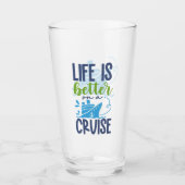 Individuelle Name Cruise Glas (Vorderseite)