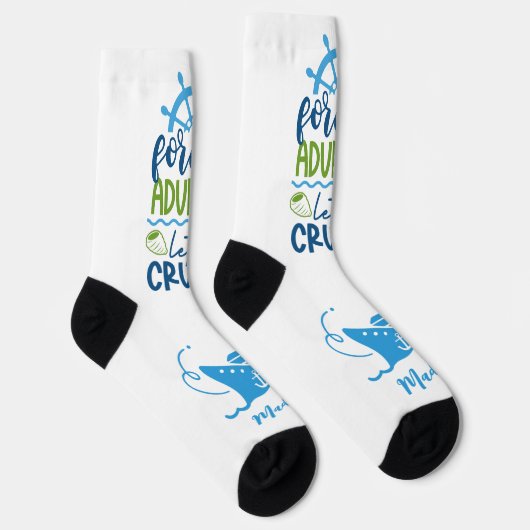 Individuelle Name Cruise Socken (Rechts)