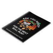 Individuelle Name CRYPTO BULL RUN sind Sie bereit  Notizblock (Linke Seite)