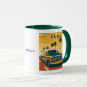 Individuelle Name Cuba Illustration Tasse (VorderseiteRechts)