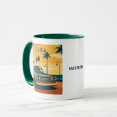 Individuelle Name Cuba Illustration Tasse (Vorderseite Links)