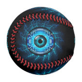 Individuelle Name Cyber Circuit Eye Baseball (Vorderseite Links)