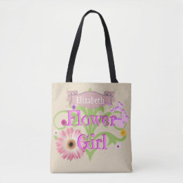 Individuelle Name Daisy Flower Girl Tasche