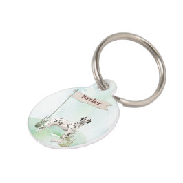 Individuelle Name Dalmatiner Haustier Hund Haustiermarke