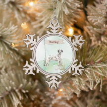 Individuelle Name Dalmatiner Haustier Hund