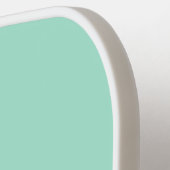 Individuelle Name-Damen mit schlichter Miniatur Pickleball Schläger (Linke Seite)