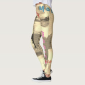 Individuelle Name Dance Leggings (Links)