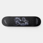Individuelle Name Dancing Couple Skateboard (Horizontal)