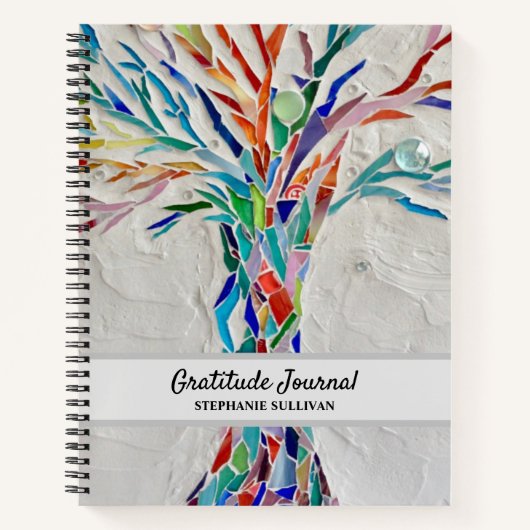 Individuelle Name Dankesblatt Notizblock (Vorderseite)