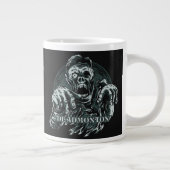 Individuelle Name DEADMONTON Jumbo Tasse (Rechts)