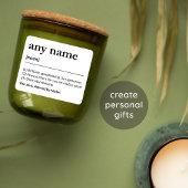 Individuelle Name Definition Friend Wörterbuch Fun Aufkleber