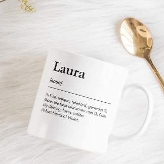 Individuelle Name-Definition: minimalistisch schwa Kaffeetasse
