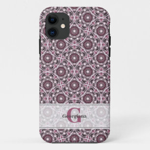 Individuelle Name Deko Dusky Rose Cherry Blossom M Case-Mate iPhone Hülle