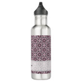 Individuelle Name Deko Dusky Rose Cherry Blossom M Edelstahlflasche (Rechts)