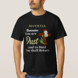 Individuelle Name denkt daran, dass ihr trocken se T-Shirt