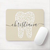 Individuelle Name Dental Leopard Druckkabine