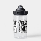 Individuelle Name der Fresh Start School Trinkflasche (Rückseite)