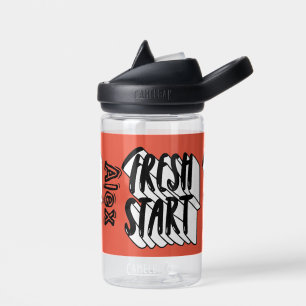 Individuelle Name der Fresh Start School Trinkflasche