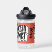 Individuelle Name der Fresh Start School Trinkflasche (Vorne)