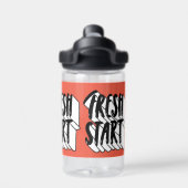 Individuelle Name der Fresh Start School Trinkflasche (Rückseite)