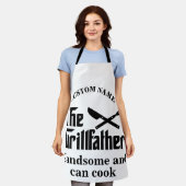 Individuelle Name Der Grillvater-Koch Schürze (Getragen)