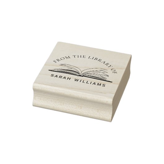 Individuelle Name der klassischen Elegant Library Gummistempel (Stempel)