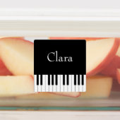 Individuelle Name der klassischen Klaviermusiker Etiketten (Befestigt)