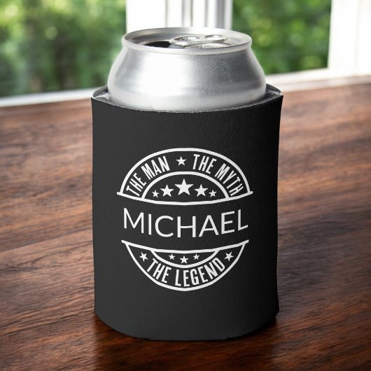 Individuelle Name der Mann, der Mythos, die Legend Dosenkühler