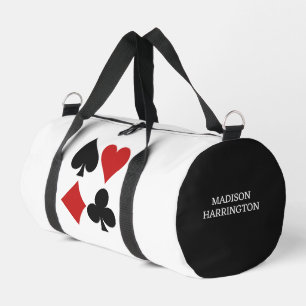 Individuelle Name des Kartenspielers Duffle Bag