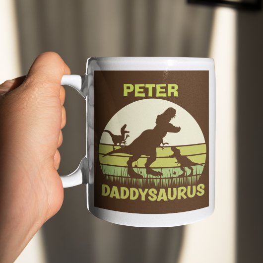 individuelle Name des personalisierten Vaters Kaffeetasse