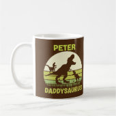 individuelle Name des personalisierten Vaters Kaffeetasse (Links)