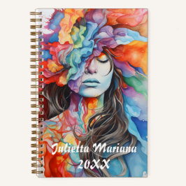 Individuelle Name des Rauchens Notizblock