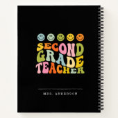 Individuelle Name des zweitklassigen Teachers Notizblock (Rückseite)