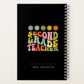 Individuelle Name des zweitklassigen Teachers Notizblock (Rückseite)