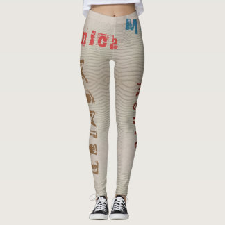 Individuelle Name Desert Sand Leggings