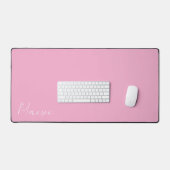 Individuelle Name Desk Mat | Personalisierte große Schreibtischunterlage (Tastatur & Maus)
