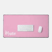 Individuelle Name Desk Mat | Personalisierte große Schreibtischunterlage (Tastatur & Maus)
