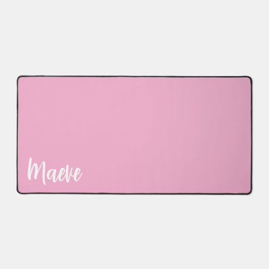 Individuelle Name Desk Mat | Personalisierte große Schreibtischunterlage (Vorderseite)