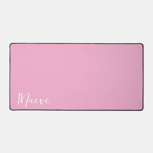 Individuelle Name Desk Mat | Personalisierte große Schreibtischunterlage (Vorderseite)