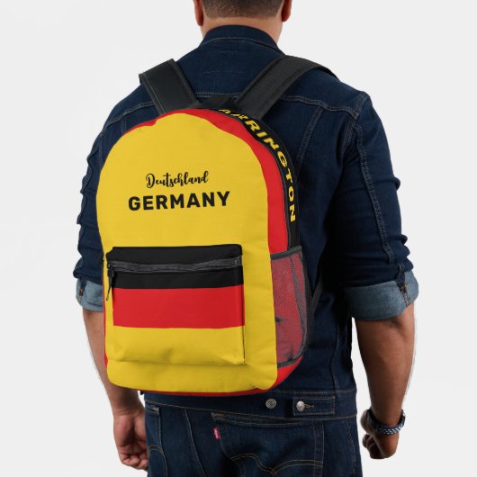 Individuelle Name Deutschland Bedruckter Rucksack (Insitu (Modell))