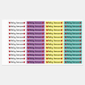 Individuelle Name, die Labels, Tagesstättenetikett Etiketten (Blatt)