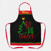 Individuelle Name Dies ist die Jahreszeit, Niedlic Schürze (Vorderseite)