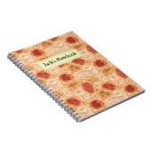 Individuelle Name Dinosaur Fossilien Notebook Notizblock (Rechte Seite)