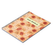 Individuelle Name Dinosaur Fossilien Notebook Notizblock (Linke Seite)